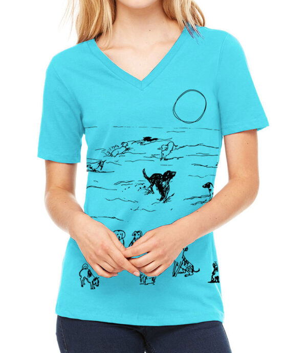 Relaxed V Neck