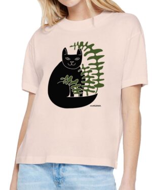Boxy Crew T Cat Fern