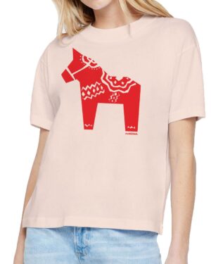Boxy Crew T Swedish Horse