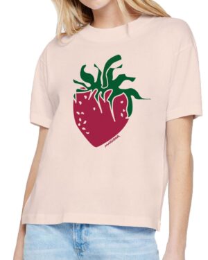 Boxy Crew T Strawberry