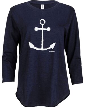 3/4 Slub Hi-Lo Anchor