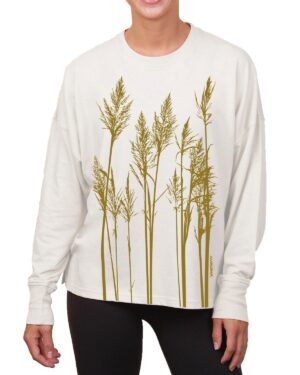 Boxy Long Sleeve Tee Reeds