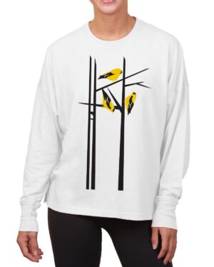 Boxy Long Sleeve Tee Goldfinch