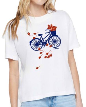 Boxy Crew T Tulip Bike