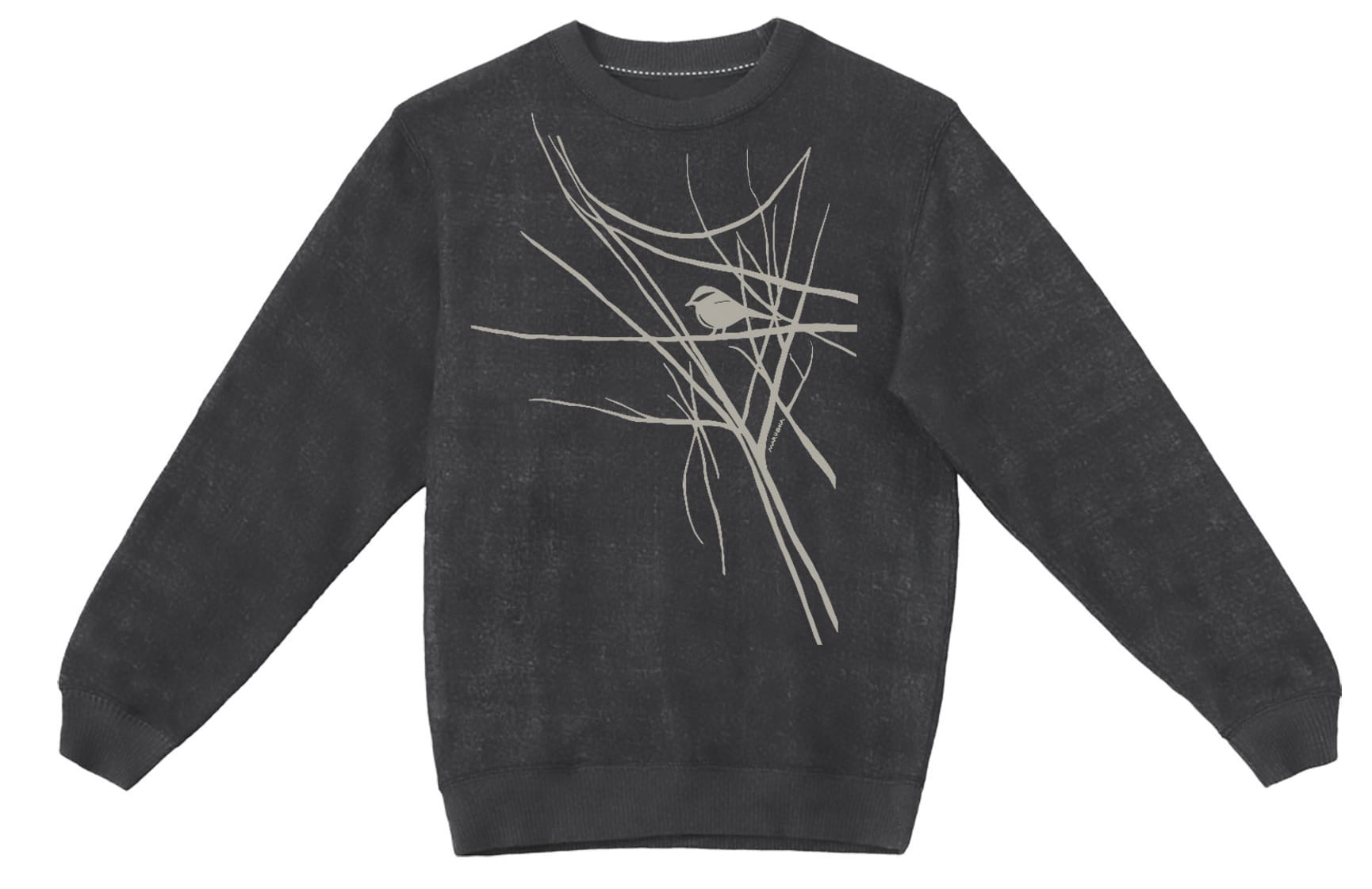 Textured Sweater Chickadee