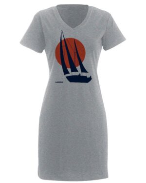 V Neck Dress Morning Sun