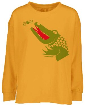 Drop Shoulder Crew Alligator