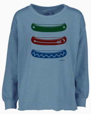 Drop Shoulder Crew Canoes