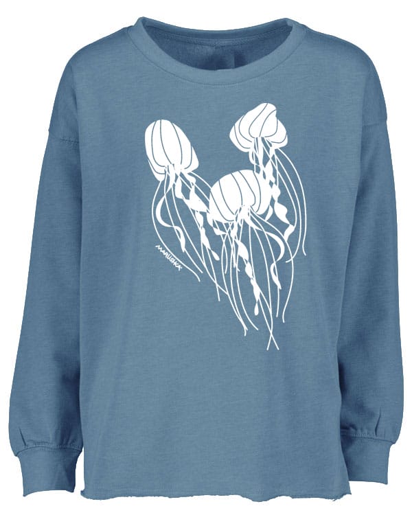 Drop Shoulder Crew Jellyfish