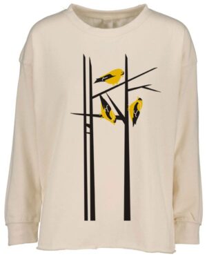 Drop Shoulder Crew Goldfinch