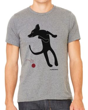 Short Sleeve T Dog Ball