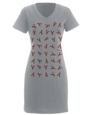 V-Neck Dress Little Lobsters