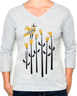 3/4 Sleeve Tee Meadow Lark