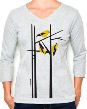 3/4 Sleeve Tee Goldfinch