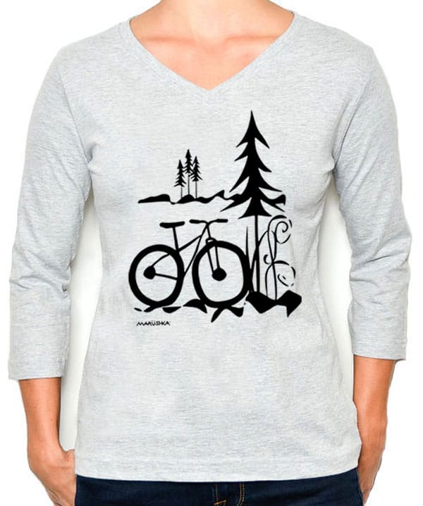3/4 Sleeve Tee Nice Ride
