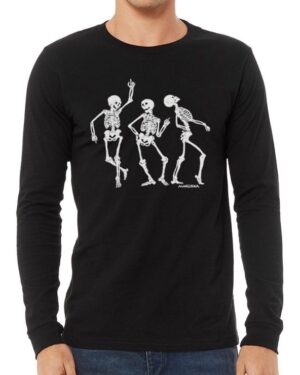 Long Sleeve T Skeletons