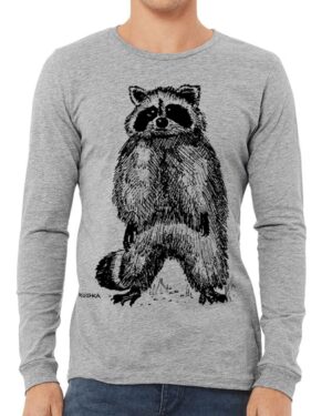 Long Sleeve T Raccoon