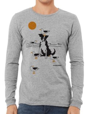 Long Sleeve T Dog Gulls