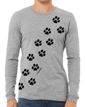 Long Sleeve T Paw Prints