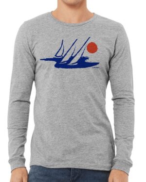 Long Sleeve T Boat Sun