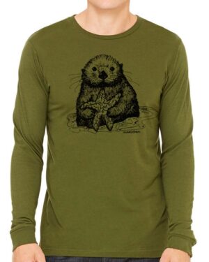 Long Sleeve T Sea Otter Baby
