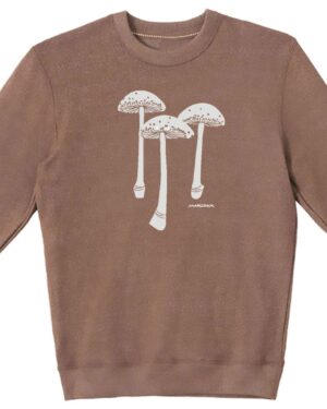 Textured Sweater 3 Mushrooms