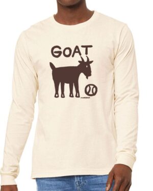 Long Sleeve T Folk Goat