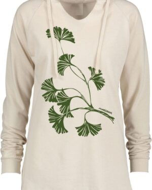 Notch Neck Hoody Ginko