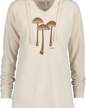 Notch Neck Hoody 3 Mushrooms