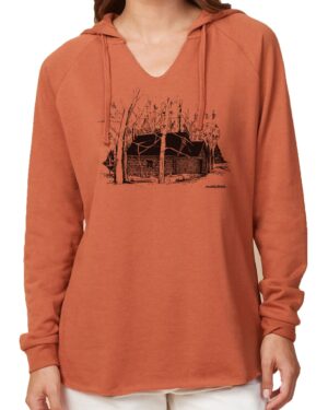 Notch Neck Hoody Vintage Cabin
