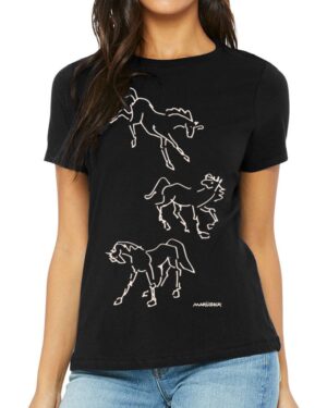 Relaxed Crewneck Wild Horses