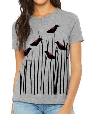 Relaxed Crewneck Redwing Blackbirds