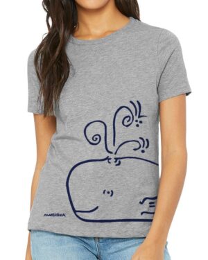 Relaxed Crewneck Happy Whale