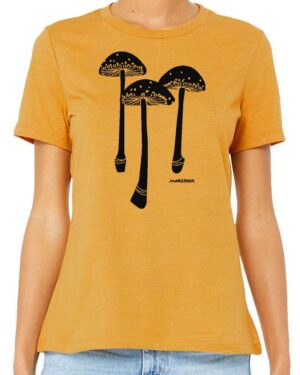 Relaxed Crewneck 3 Mushrooms