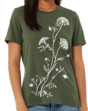 Relaxed Crewneck Queen Anne’s Lace