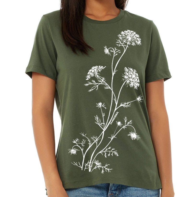 Relaxed Crewneck Queen Anne’s Lace