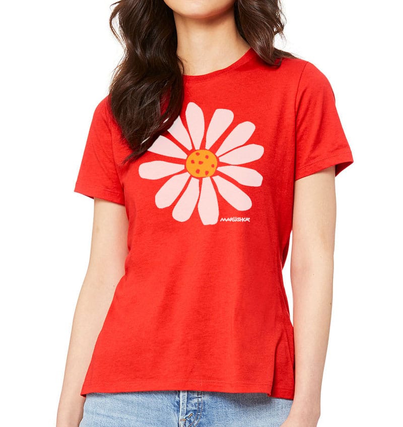 Relaxed Crewneck Big Daisy