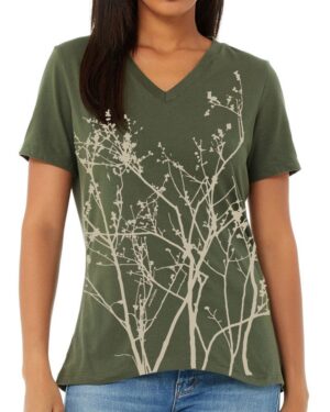 Relaxed V Neck Bittersweet