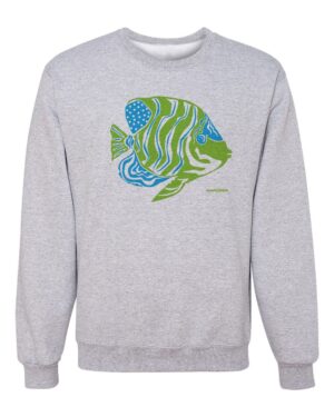 Crewneck Sweatshirt Angel Fish