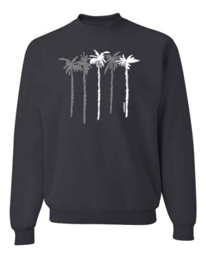 Crewneck Sweatshirt Palm Line
