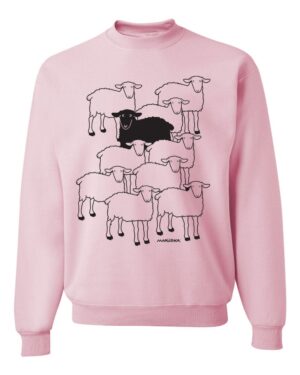 Crewneck Sweatshirt Black Sheep