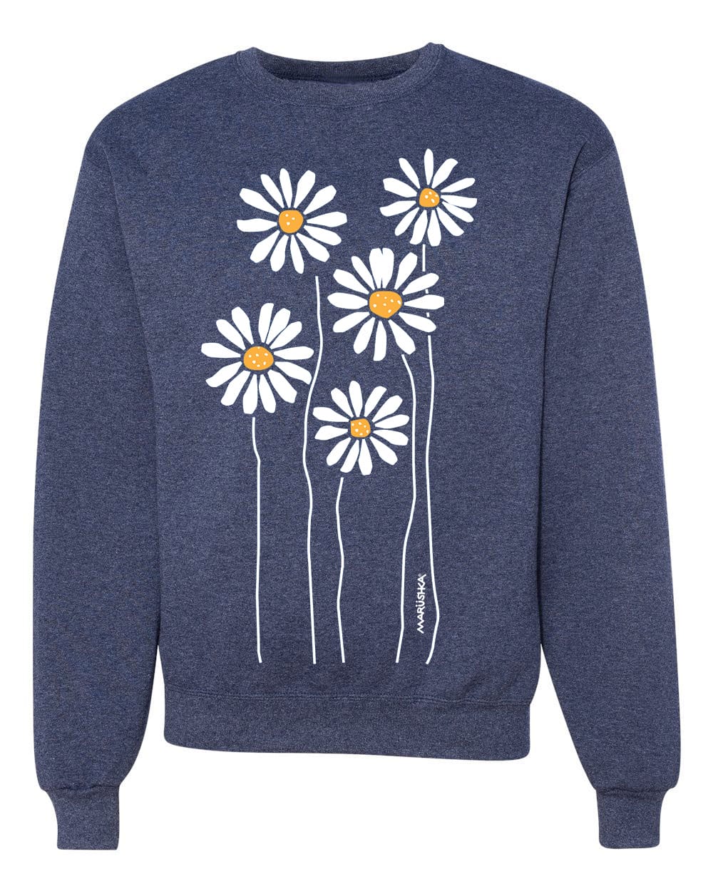 Crewneck Sweatshirt Daisies