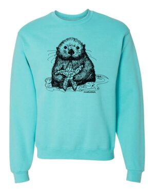 Crewneck Sweatshirt Sea Otter Baby
