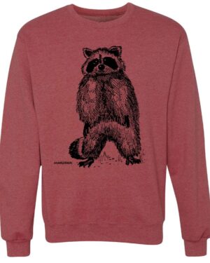Crewneck Sweatshirt Raccoon