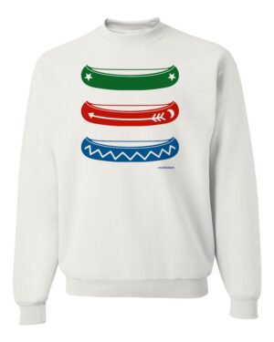 Crewneck Sweatshirt Canoes