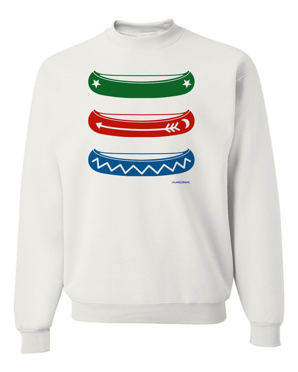 Crewneck Sweatshirt Canoes