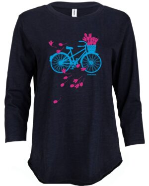 3/4 Slub Hi-Lo Tulip Bike