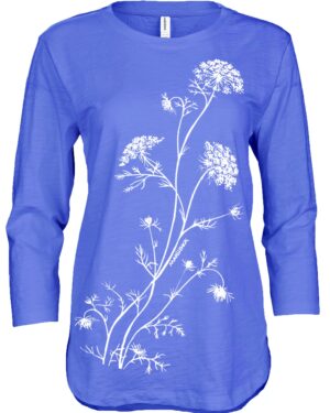 3/4 Slub Hi-Lo Queen Ann’s Lace