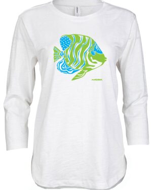 3/4 Slub Hi-Lo Angel Fish