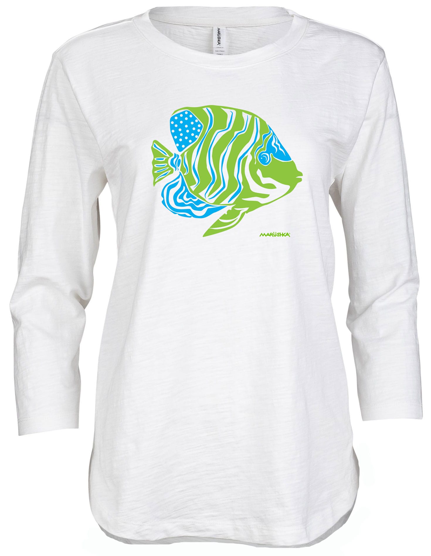 3/4 Slub Hi-Lo Angel Fish
